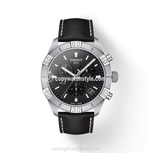 Tissot PR 100 Sport Gent Chronograph Stainless Steel / Black T101.617.16.051.00 Tissot PR 100 Sport Gent Chronograph Stainless Steel / Black T101.617.16.051.00