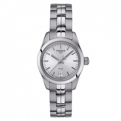 Tissot PR 100 Quartz 25 Stainless Steel / Silver / Bracelet T101.010.11.031.00 Tissot PR 100 Quartz 25 Stainless Steel / Silver / Bracelet T101.010.11.031.00