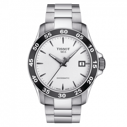 Tissot V8 Swissmatic 42.5 Stainless Steel / Silver / Bracelet T106.407.11.031.00