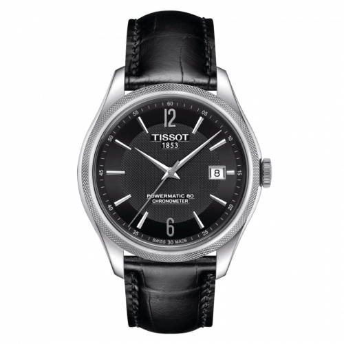 Tissot Ballade Powermatic 80 41 Stainless Steel / Black / Strap T108.408.16.057.00 Tissot Ballade Powermatic 80 41 Stainless Steel / Black / Strap T108.408.16.057.00