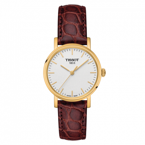 Tissot Everytime Small Yellow Gold PVD / Silver / Strap T109.210.36.031.00 Tissot Everytime Small Yellow Gold PVD / Silver / Strap T109.210.36.031.00