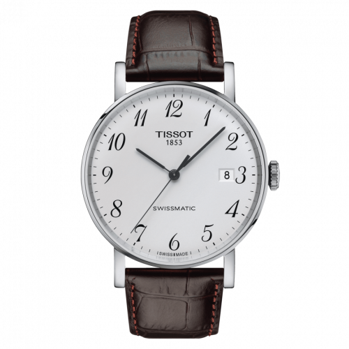 Tissot Everytime Swissmatic 41 Stainless Steel / Silver / Strap T109.407.16.032.00