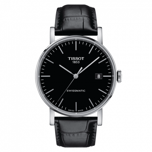 Tissot Everytime Swissmatic 41 Stainless Steel / Black / Strap T109.407.16.051.00