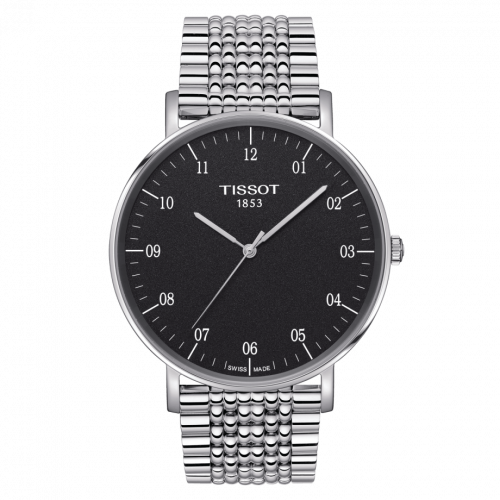 Tissot Everytime Large Stainless Steel / Black / Bracelet T109.610.11.077.00 Tissot Everytime Large Stainless Steel / Black / Bracelet T109.610.11.077.00