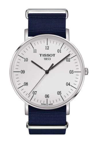 Tissot Everytime Large Stainless Steel / Silver / NATO T109.610.17.037.00