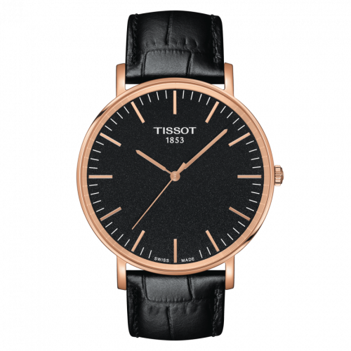 Tissot Everytime Large Rose Gold PVD / Black / Strap T109.610.36.051.00 Tissot Everytime Large Rose Gold PVD / Black / Strap T109.610.36.051.00