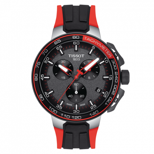 Tissot T-Race Cycling Chronograph Stainless Steel / Red T111.417.27.441.00 Tissot T-Race Cycling Chronograph Stainless Steel / Red T111.417.27.441.00