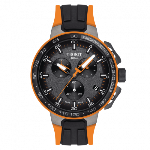 Tissot T-Race Cycling Chronograph Stainless Steel / Orange T111.417.37.441.04 Tissot T-Race Cycling Chronograph Stainless Steel / Orange T111.417.37.441.04
