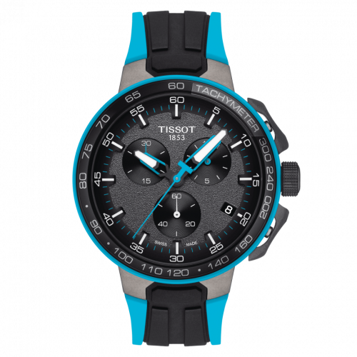 Tissot T-Race Cycling Chronograph Stainelss Steel / Blue T111.417.37.441.05