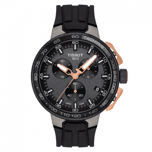 Tissot T-Race Cycling Chronograph Stainless Steel / Rose Gold T111.417.37.441.07 Tissot T-Race Cycling Chronograph Stainless Steel / Rose Gold T111.417.37.441.07