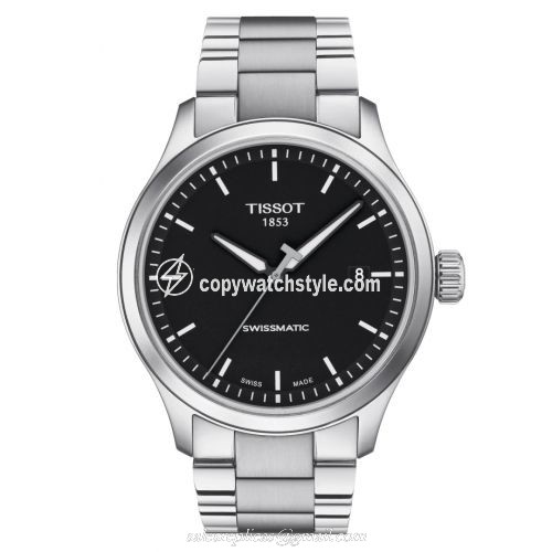 Tissot Gent XL Swissmatic Stainless Steel / Black / Bracelet T116.407.11.051.00 Tissot Gent XL Swissmatic Stainless Steel / Black / Bracelet T116.407.11.051.00