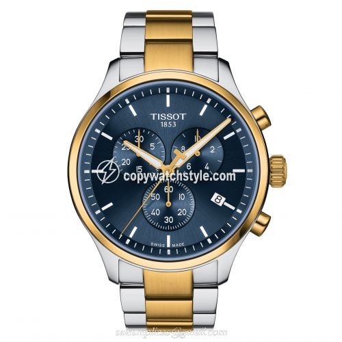 Tissot Chrono XL Classic Two Tone / Blue / Bracelet T116.617.22.041.00 Tissot Chrono XL Classic Two Tone / Blue / Bracelet T116.617.22.041.00