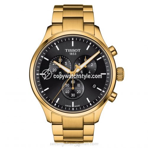 Tissot Chrono XL Classic Yellow Gold / Black / Bracelet T116.617.33.051.00 Tissot Chrono XL Classic Yellow Gold / Black / Bracelet T116.617.33.051.00