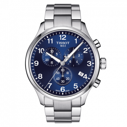 Tissot Chrono XL Classic Stainless Steel / Blue / Bracelet T116.617.11.047.01 Tissot Chrono XL Classic Stainless Steel / Blue / Bracelet T116.617.11.047.01
