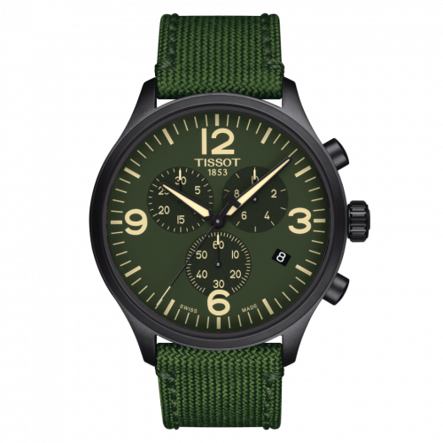 Tissot Chrono XL Black PVD / Green T116.617.37.097.00 Tissot Chrono XL Black PVD / Green T116.617.37.097.00
