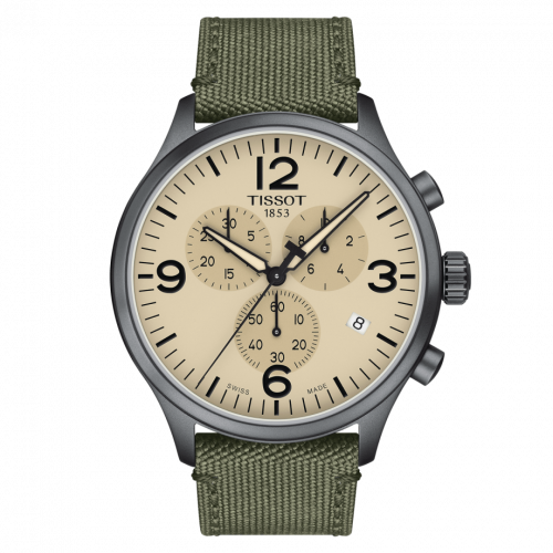 Tissot Chrono XL Grey PVD / Beige T116.617.37.267.00 Tissot Chrono XL Grey PVD / Beige T116.617.37.267.00