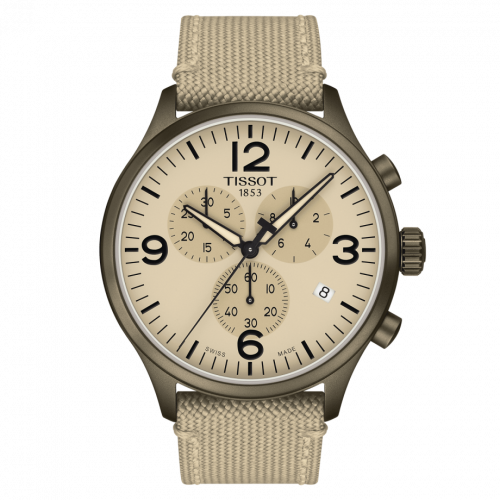 Tissot Chrono XL Khaki PVD / Beige T116.617.37.267.01 Tissot Chrono XL Khaki PVD / Beige T116.617.37.267.01