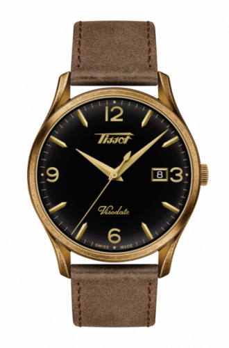 Tissot Visodate Quartz 40 Bronze / Black T118.410.36.057.00