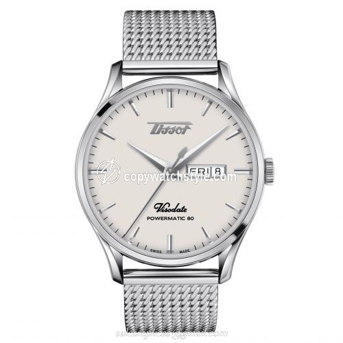 Tissot Visodate Powermatic 80 Stainless Steel / Silver / Bracelet T118.430.11.271.00 Tissot Visodate Powermatic 80 Stainless Steel / Silver / Bracelet T118.430.11.271.00