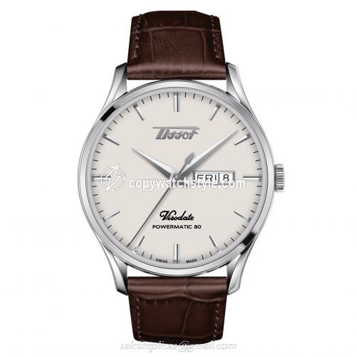 Tissot Visodate Powermatic 80 Stainless Steel / Silver / Strap T118.430.16.271.00 Tissot Visodate Powermatic 80 Stainless Steel / Silver / Strap T118.430.16.271.00