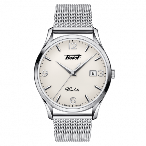 Tissot Visodate Quartz 40 Stainless Steel / Silver / Bracelet T118.410.11.277.00