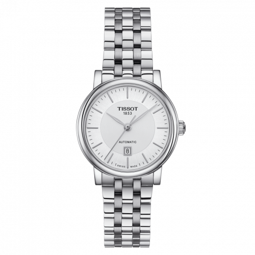 Tissot Carson Premium Automatic 30 Stainless Steel / Silver / Bracelet T122.207.11.031.00 Tissot Carson Premium Automatic 30 Stainless Steel / Silver / Bracelet T122.207.11.031.00