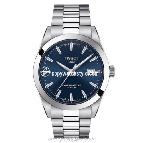 Tissot Gentleman Powermatic Stainless Steel / Blue / Bracelet T127.407.11.041.00 Tissot Gentleman Powermatic Stainless Steel / Blue / Bracelet T127.407.11.041.00