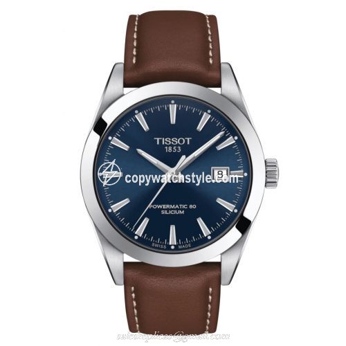 Tissot Gentleman Powermatic Stainless Steel / Blue / Strap T127.407.16.041.00 Tissot Gentleman Powermatic Stainless Steel / Blue / Strap T127.407.16.041.00