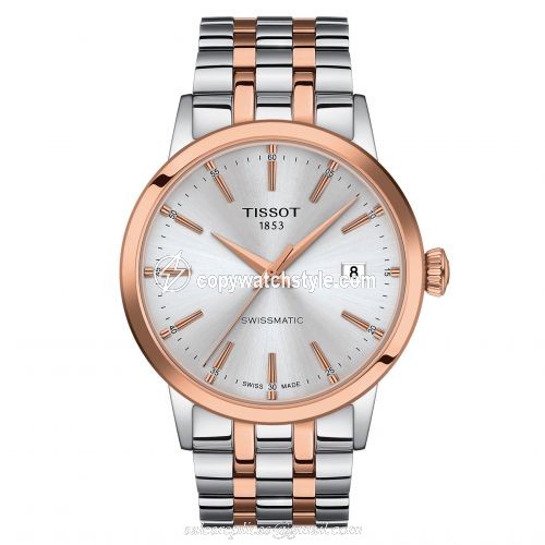 Tissot Dream Swissmatic 42 Two Tone / Silver / Bracelet T129.407.22.031.00 Tissot Dream Swissmatic 42 Two Tone / Silver / Bracelet T129.407.22.031.00