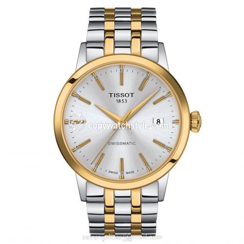 Tissot Dream Swissmatic 42 Two Tone / Silver / Bracelet T129.407.22.031.01 Tissot Dream Swissmatic 42 Two Tone / Silver / Bracelet T129.407.22.031.01