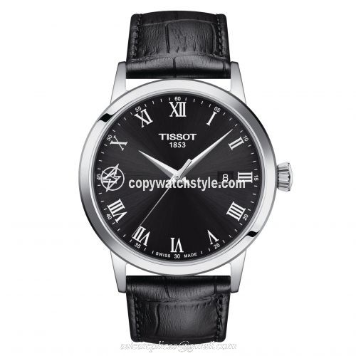 Tissot Dream Quartz 42 Stainless Steel / Black T129.410.16.053.00 Tissot Dream Quartz 42 Stainless Steel / Black T129.410.16.053.00