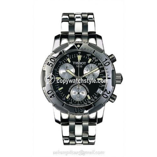 Tissot PRS 200 Quartz Chronograph Silver Eyes T17.1.486.53 Tissot PRS 200 Quartz Chronograph Silver Eyes T17.1.486.53