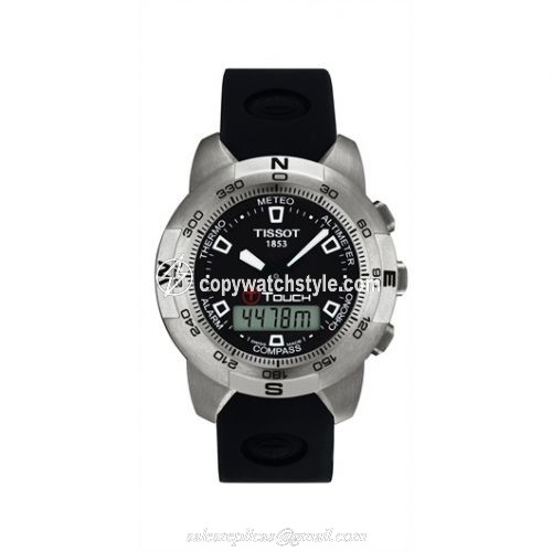 Tissot T-Touch Stainless Steel / Black / Rubber T33.1.598.51 Tissot T-Touch Stainless Steel / Black / Rubber T33.1.598.51