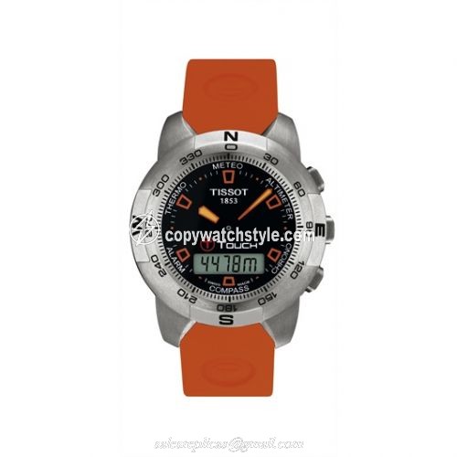 Tissot T-Touch Stainless Steel / Black / Rubber T33.1.598.59 Tissot T-Touch Stainless Steel / Black / Rubber T33.1.598.59