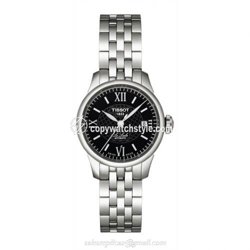 Tissot Le Locle Automatic 25.3 Stainless Steel / Black / Bracelet T41.1.183.53 Tissot Le Locle Automatic 25.3 Stainless Steel / Black / Bracelet T41.1.183.53