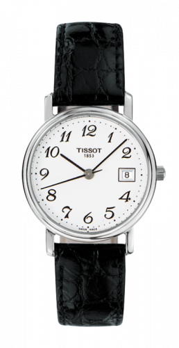 Tissot Desire Quartz 27 Stainless Steel / White / Strap T52.1.121.12 Tissot Desire Quartz 27 Stainless Steel / White / Strap T52.1.121.12