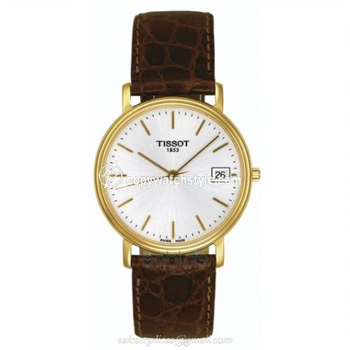Tissot Desire Quartz 34 Yellow Gold PVD / Silver / Strap T52.5.411.31 Tissot Desire Quartz 34 Yellow Gold PVD / Silver / Strap T52.5.411.31