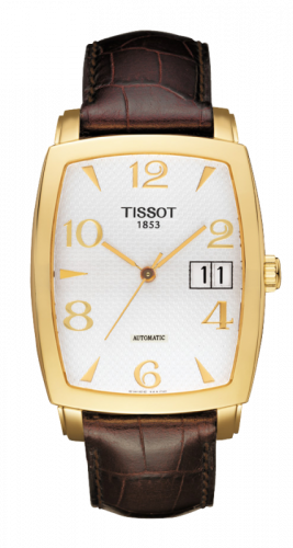 Tissot Sculpture Line Tonneau Automatic Big Date T71.3.633.34 Tissot Sculpture Line Tonneau Automatic Big Date T71.3.633.34