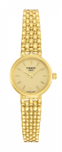 Tissot Caliente Quartz 19.5 Yellow Gold / Champagne / Bracelet T73.3.132.21 Tissot Caliente Quartz 19.5 Yellow Gold / Champagne / Bracelet T73.3.132.21