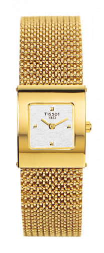 Tissot Bellflower Square Yellow Gold / Silver / Bracelet T73.3.321.31 Tissot Bellflower Square Yellow Gold / Silver / Bracelet T73.3.321.31