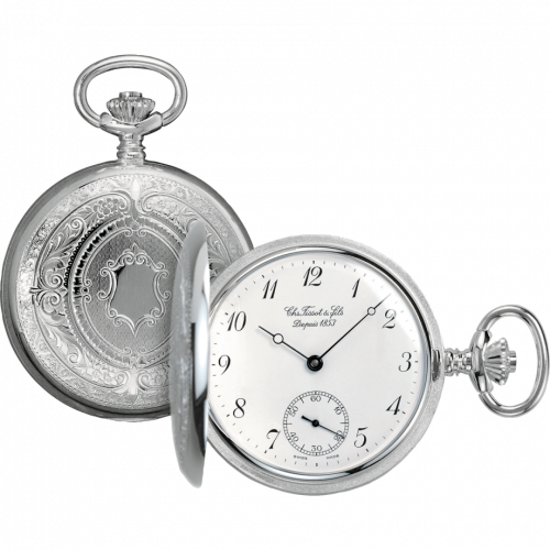 Tissot Tissot Savonnette Mechanical Silver / White T83.1.406.12