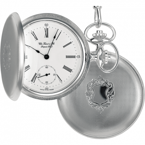 Tissot Tissot Savonnette Mechanical Silver / White T83.1.452.13 Tissot Tissot Savonnette Mechanical Silver / White T83.1.452.13