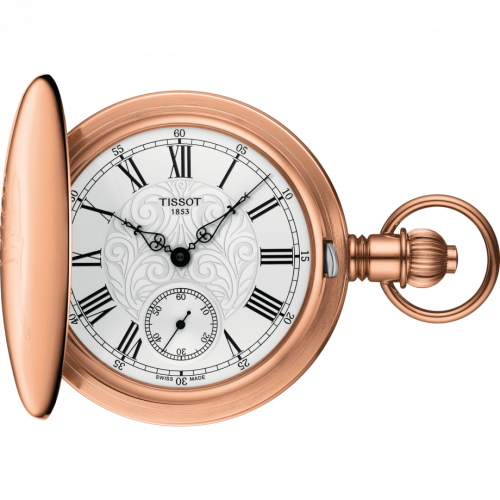 Tissot Savonnette Mechanical Brass / Rose Gold T864.405.99.033.01