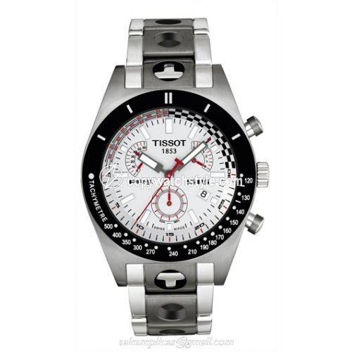 Tissot PRS 516 Quartz Chronograph 40 Stainless Steel / Silver / Bracelet T91.1.488.31 Tissot PRS 516 Quartz Chronograph 40 Stainless Steel / Silver / Bracelet T91.1.488.31