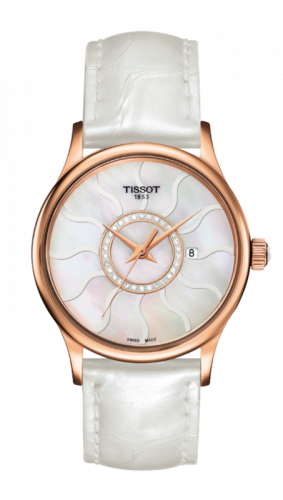 Tissot Rose Dream Quartz Ladies Steel Back MOP T914.210.46.116.00 Tissot Rose Dream Quartz Ladies Steel Back MOP T914.210.46.116.00
