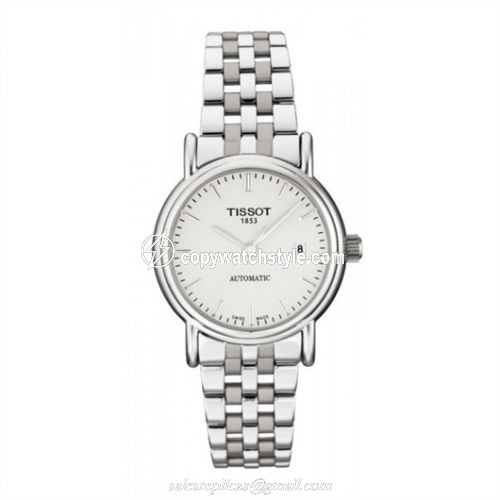 Tissot Carson Automatic 27 Stainless Steel / Silver / Bracelet T95.1.183.31 Tissot Carson Automatic 27 Stainless Steel / Silver / Bracelet T95.1.183.31