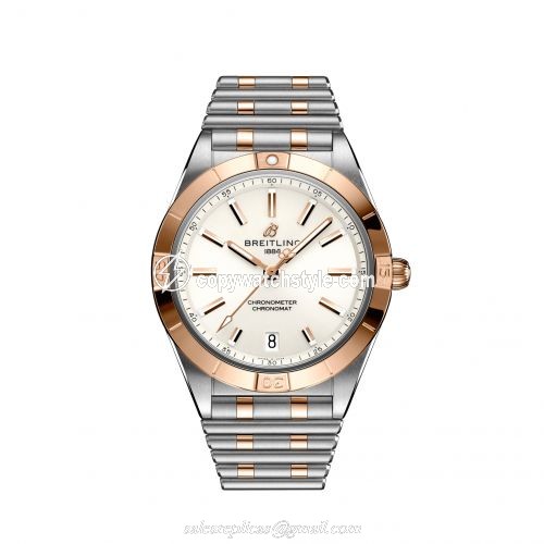 Breitling Chronomat Automatic 36 Stainless Steel / Red Gold / White / Rouleaux U10380101A1U1