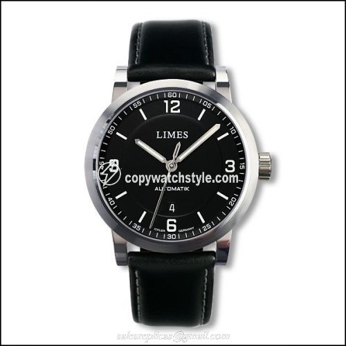 Limes Chyros Klassik - Black leather (plain) U6017-LA3.1 Limes Chyros Klassik - Black leather (plain) U6017-LA3.1