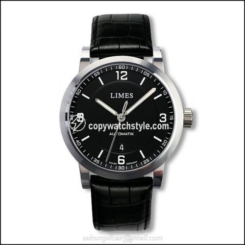 Limes Chyros Klassik - Black leather (Croco) U6017-LA3.3 Limes Chyros Klassik - Black leather (Croco) U6017-LA3.3