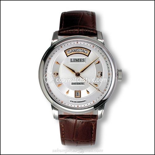 Limes Pharo DayDate - Two-tone / brown leather strap U6282C-LA2.2 Limes Pharo DayDate - Two-tone / brown leather strap U6282C-LA2.2